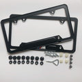 License Plate Frames, 2 Packs Front Rear Car Tags, Aluminum Alloy License Plate by Unknown