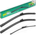 24" 19" 12" Windshield Wiper Blades Replacement by WINDSMILE
