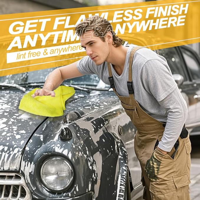 Car Wash Drying Towels, Extra Soft, Reusable and Durable, Interior&Exterior - Image 5