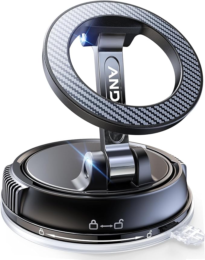 Car Phone Holder for Magsafe 360° Adjustable Car Phone Mount, Phone Holders for by ANDERY