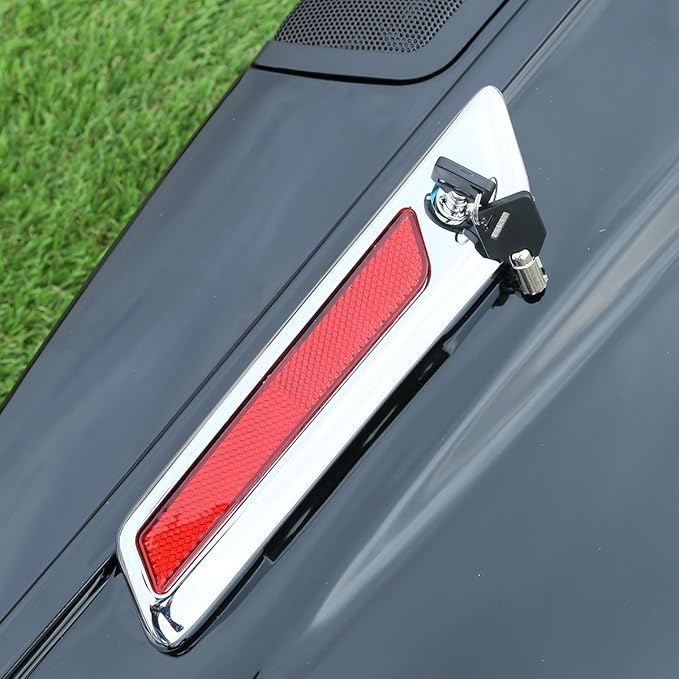 XFMT 5 Inch Stretched Extended Saddlebags W/5"x7" Speaker Grill - Image 6