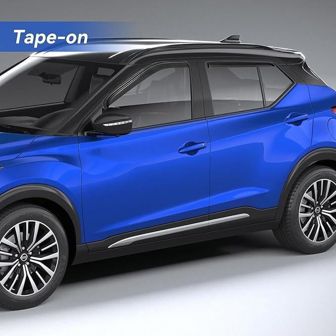 Window Visors Rain Guards for 2018 2019 2020 2021 2022 2023 2024 Nissan Kicks - Image 3