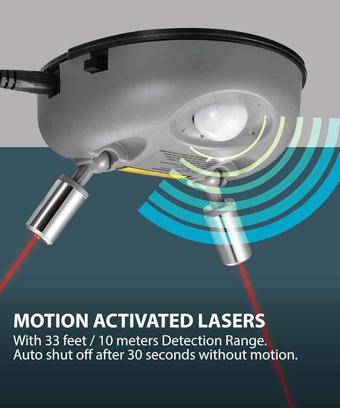 Fosmon, Wider Angle Upgrade, Dual Laser Garage Parking Assist Guide System - Image 3