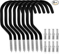 SWANLAKE 8-Piece Heavy Duty Garage Bike Hooks, 6-inch Bike Hooks by SWANLAKETOOLS