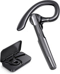 Bluetooth Headset, Wireless Bluetooth Earpiece V5.0 Hands-Free Earphones by ICOMTOFIT