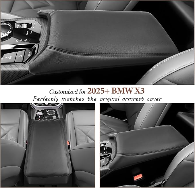 SKTU for 2025 BMW X3 Center Console Cover for 2025 BMW X3 Armrest Cover BMW X3 - Image 3