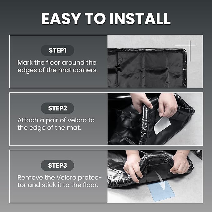 Easy to Clean Heavy-Duty PVC Garage Floor Mat - Image 7