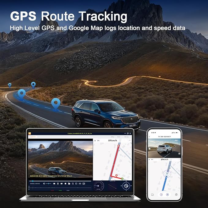 Dash Cam, 4K Dash Cam Front and Rear - Image 5