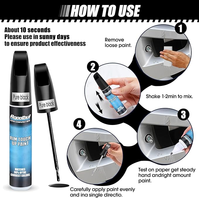 Silver Rim Touch Up Paint - Image 5