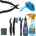 Bike Cleaning Kit including chain cleaner, chain brush, maintenance tool by LOQOMI