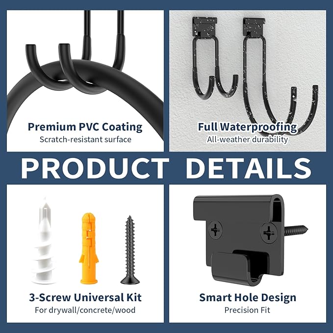 Garage Hooks Heavy Duty, Utility Hook Tool Hangers - Image 6