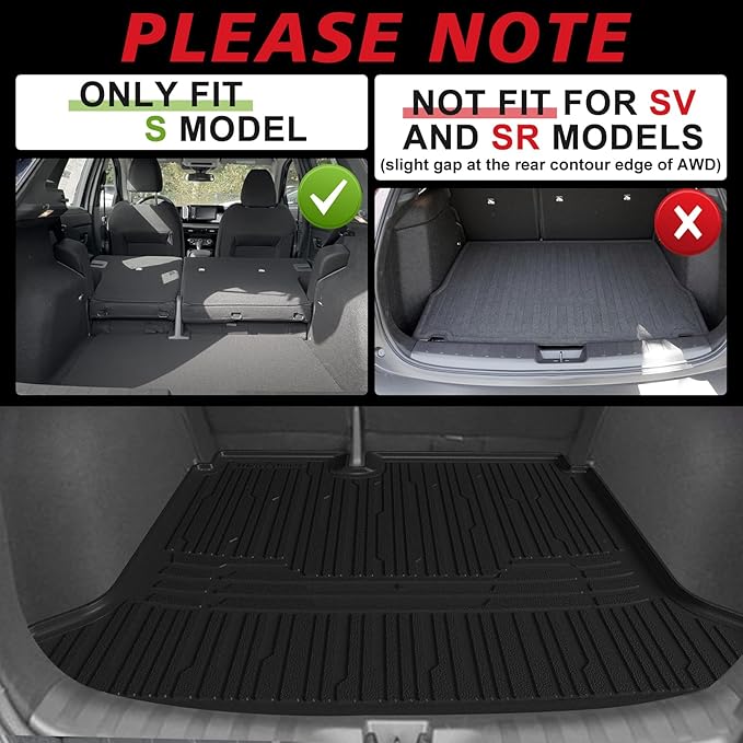 TripleAliners Trunk Mat All Weather Liners Compatible - Image 5