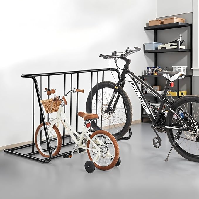 VEVOR Bike Rack, Fits Tire Width 3 Inch/76.2 mm, Carbon Steel Double-Sided Grid - Image 8