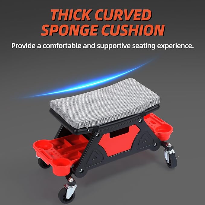 YITAHOME Mechanic Stool 330 LBS - Image 5