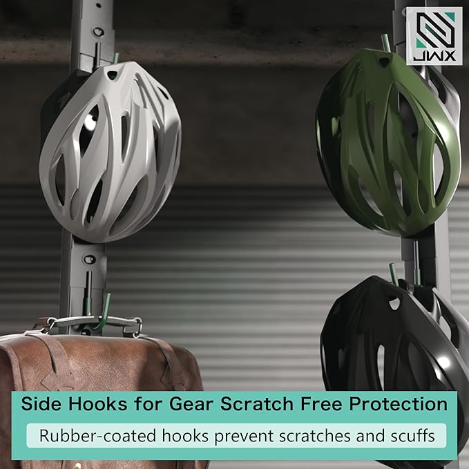 JWX Freestanding 5 Bike Rack, Heavy Duty Floor Bike Stand - Image 6