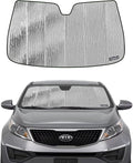 Windshield Sun Shade for Kia Sportage 2011-2016, Front Window Sunshade Shield by Pigenius