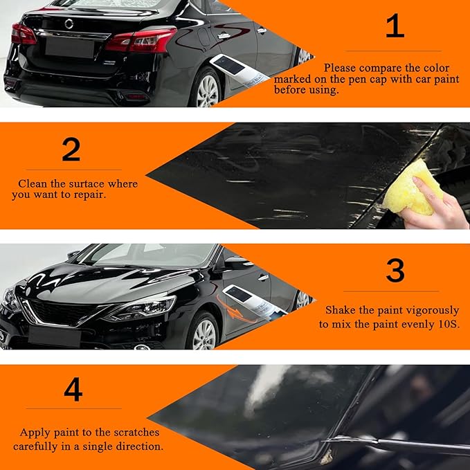 G41 Black/Magnetic Black Pearl Touch Up Paint - Image 6