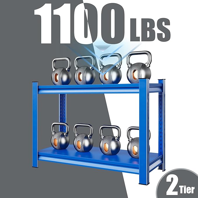 Garage Shelving Heavy Duty，Large Loads Adjustable Garage Storage Shelves - Image 6