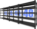 48" W Heavy Duty Garage Shelving, 5-Tier Metal Industrial Shelves, 3000LBS Loads by SDXYSTCE