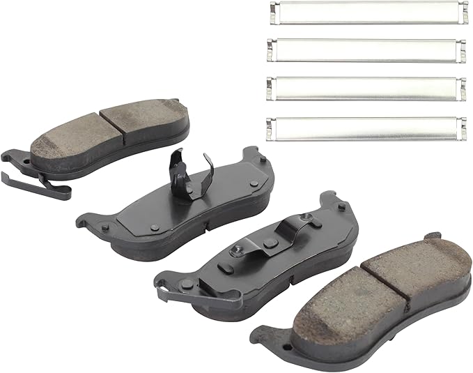 Premium Ceramic Rear Brake Pads Compatible - Image 2