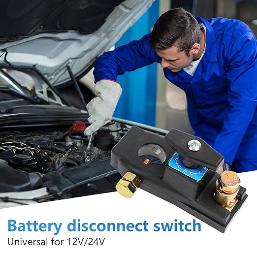 Battery Disconnect Switch, Heavy Duty Battery Shut Off Switch, High Current - Image 2