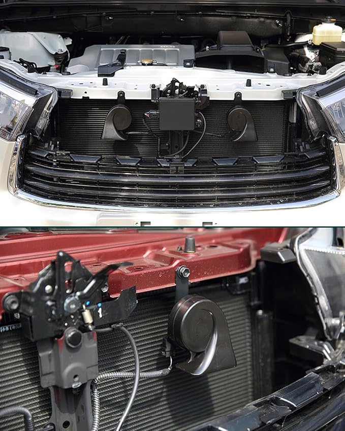 Car Horn Kit for Honda Acura, 12V Loud Waterproof Auto Horn, High Low Dual Tone - Image 4
