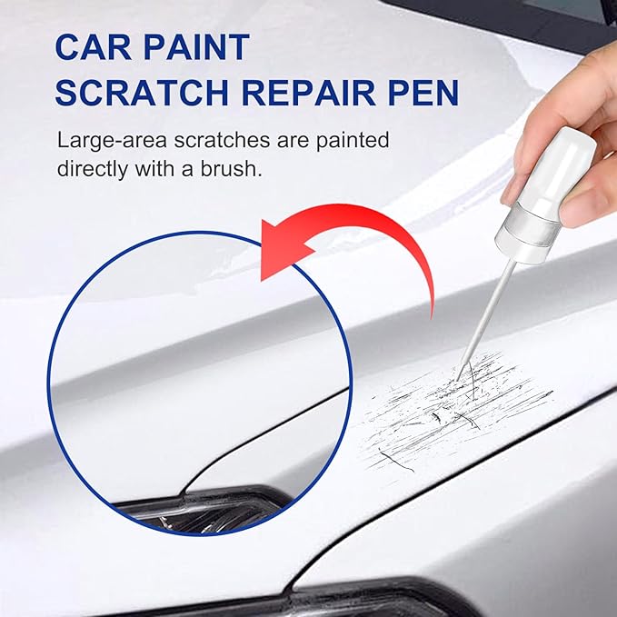 Snow White Pearl Touch Up Paint - Image 3