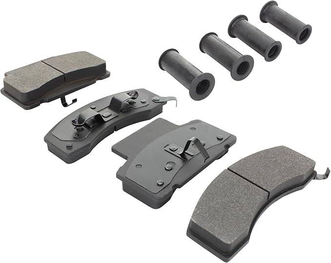 Premium Semi-Metallic Front Brake Pads Compatible - Image 2