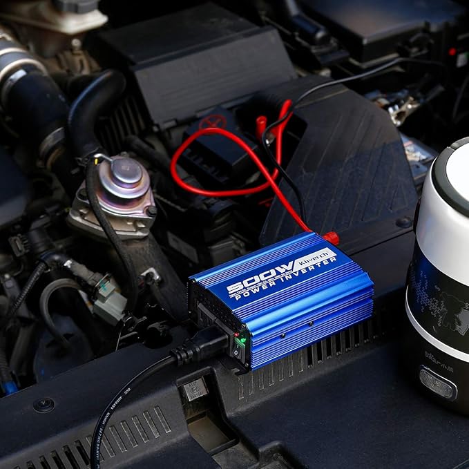 500W Car Power Inverter DC 12V to AC 110V Adapter - Image 6