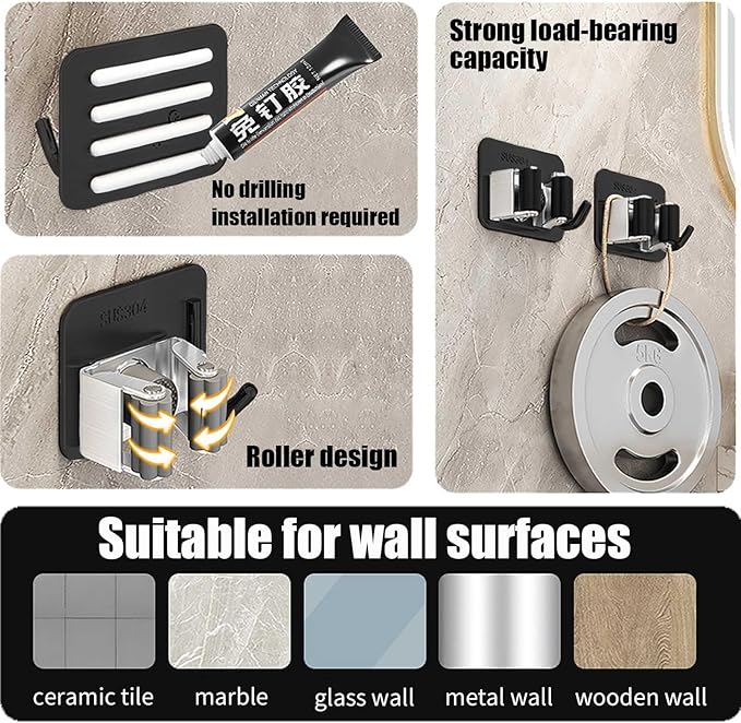 Stainless Steel Mop and Broom - Image 5