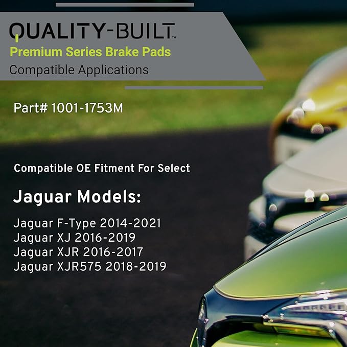 Premium Semi-Metallic Rear Brake Pads Compatible - Image 3