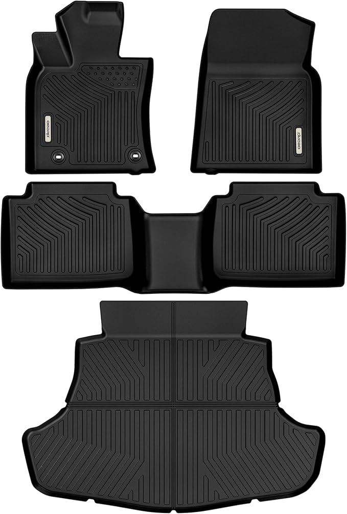 OEDRO Floor Mats Fit for 2018-2024 Toyota Camry, NOT for Hybrid & AWD Models by OEDRO