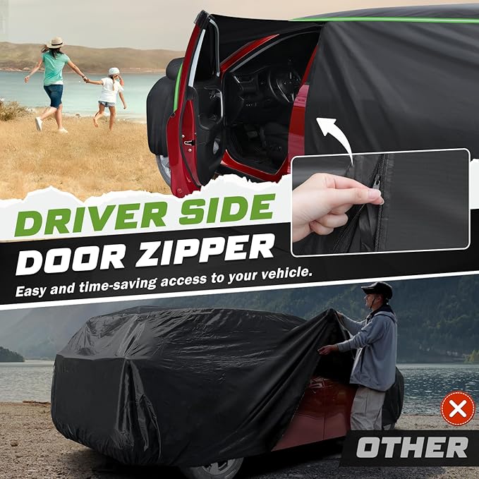Mixsuper Liner Car Cover for Subaru Outback 2003-2026, 7 Layers Waterproof Car - Image 3
