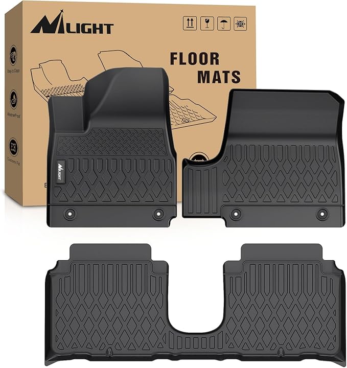 Nilight TPE Floor Mats for Hyundai IONIQ 5 SE Standard Range SE SEL 2022 2023 by Nilight