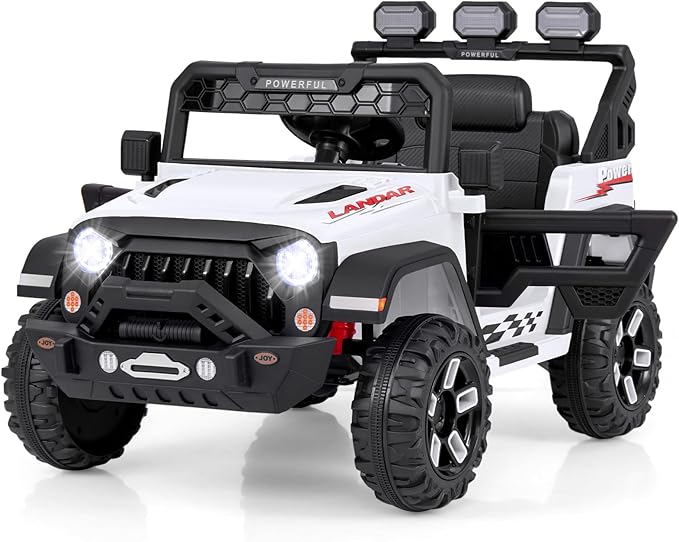 Costzon Kids Ride on Truck, 12V Electric Ride on Car - Image 9
