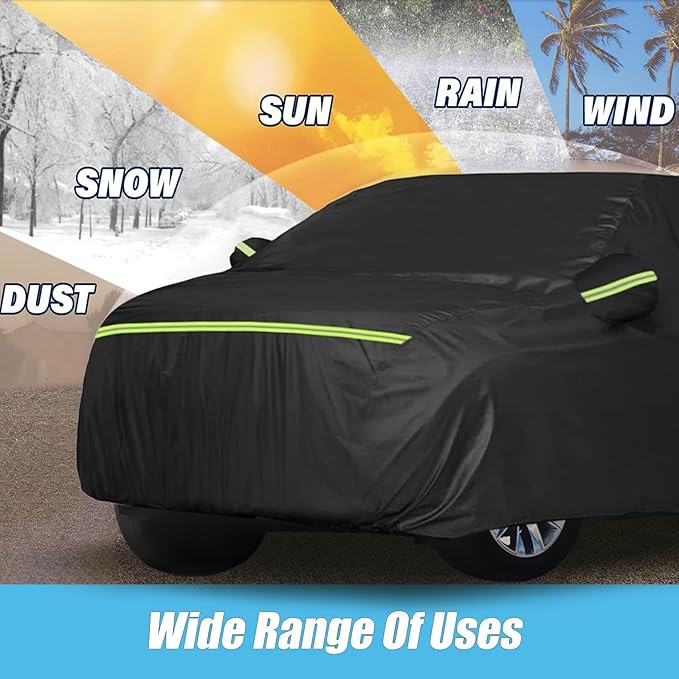 Waterproof Car Covers for 2010-2025 Jeep Grand Cherokee Custom Heavy Duty - Image 7