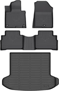 Wayhigh-All Weather Floor Mats and Cargo Liner Set Fit by Wayhigh