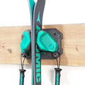 Ski & Snowboard Wall Rack for Garage Wall Fits Any Ski/board, Ski Wall Mount by SkifavsSkiWallMount