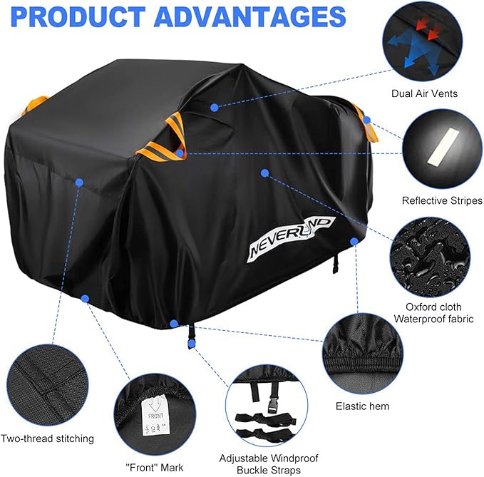NEVERLAND ATV Cover Oxford Cloth Heavy, Compatible - Image 4