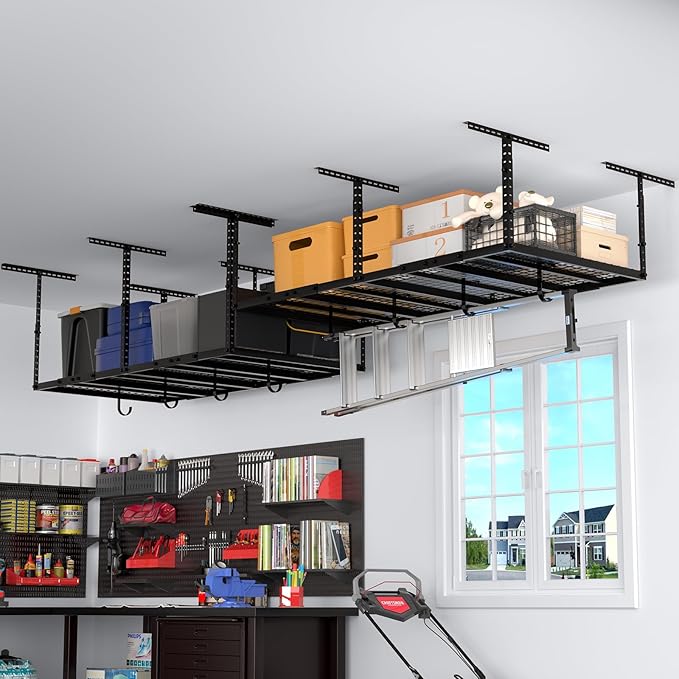 4x8 Overhead Garage Storage Rack - Image 5