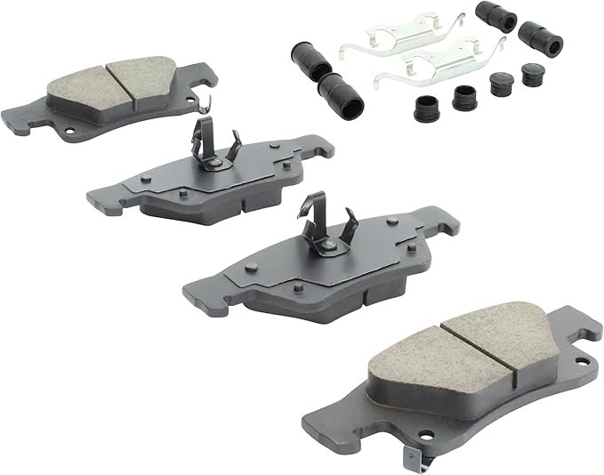 Premium Ceramic Rear Brake Pads Compatible - Image 2