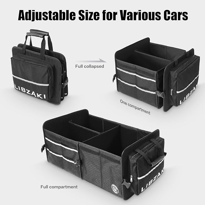 LIBZAKI Car Trunk Storage Organizer - Image 3