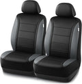 Road Comforts Leather Seat Covers, Breathable Car Seat Covers Front Seat by RoadComforts