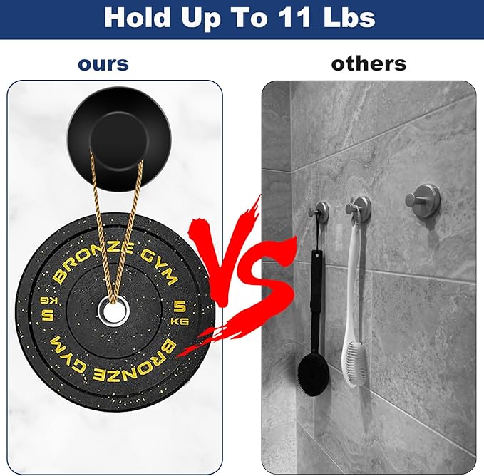 2 PCS Suction Cup Hooks for Shower, Hooks for Inside Shower, Removable Towel - Image 6