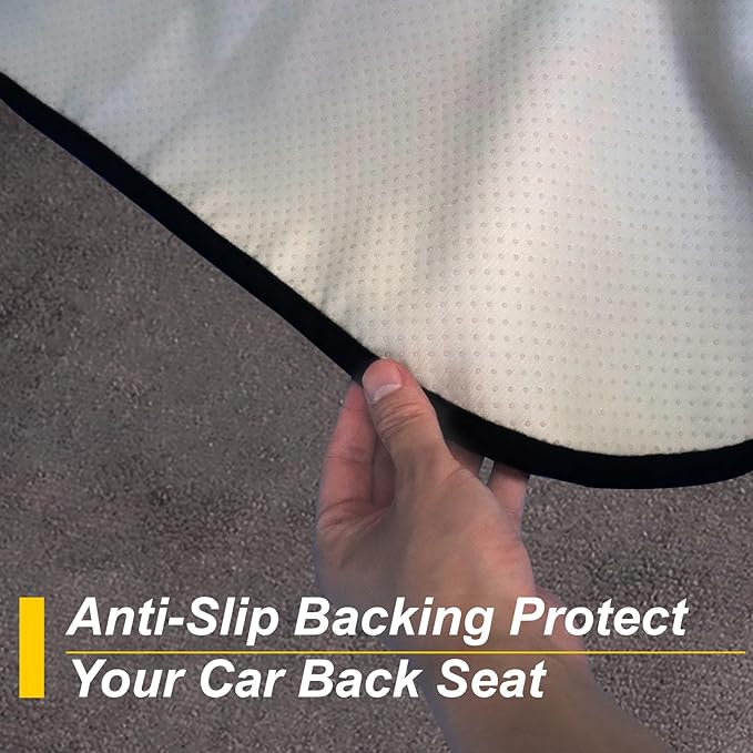 Back Seat Cover for Car Trucks Van SUV, Waterproof Rear Bench Towel Seat Covers - Image 5