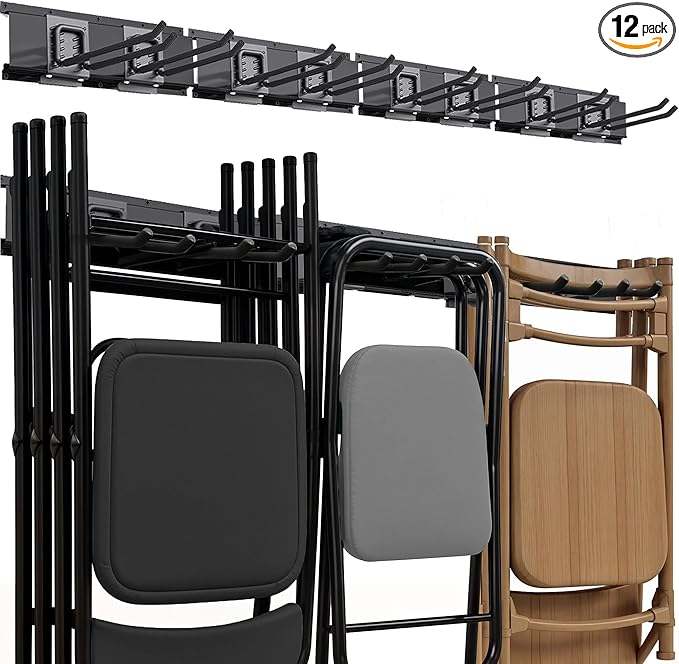 Garage Tool Organizer Wall Mount | 64-Inch Garage Wall Organizer & Folding by Tidyme
