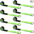 8 Pack 2" X 8ft Tow Truck Straps Lasso Wheel Lift Straps Lasso Tow Strap by Wowangce