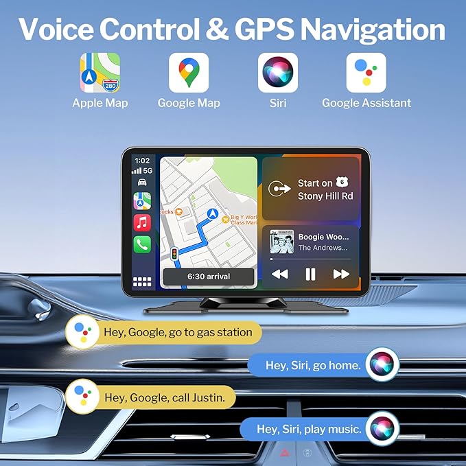 Wireless Apple Carplay Screen for Cars - Image 3