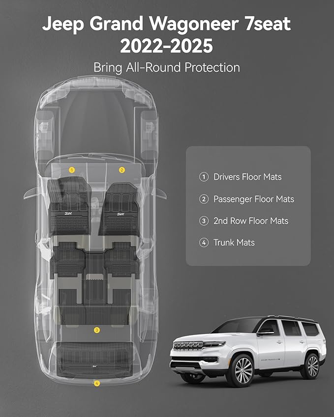 3W Floor Mats & Cargo Liner Fit - Image 2