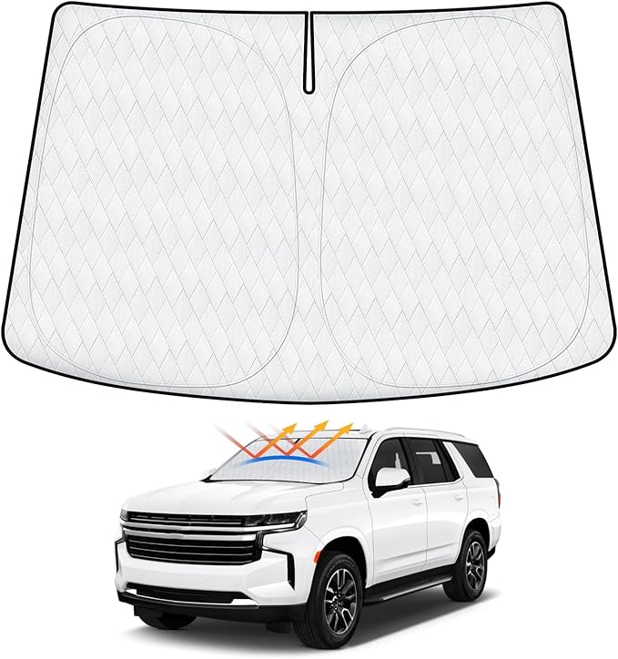 Cartist 5-Layer Windshield Sun Shade Custom Fit by cartist